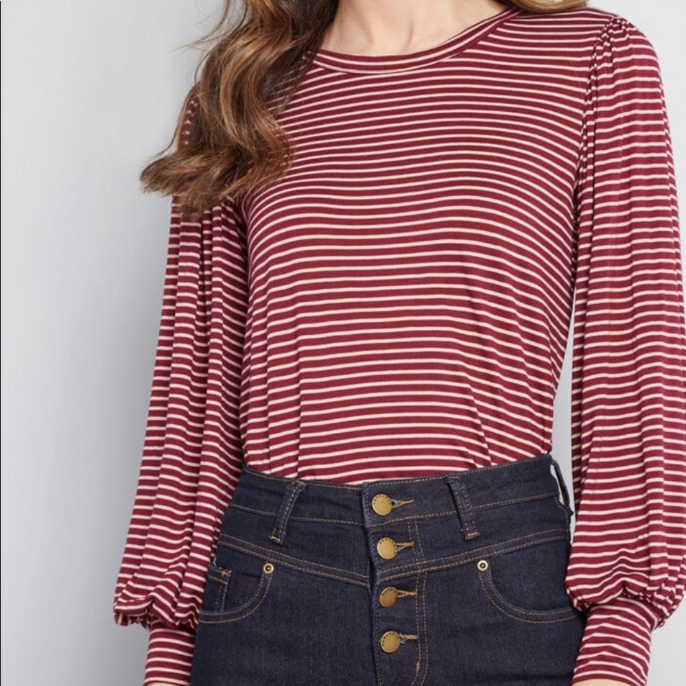 ModCloth beyond basic long sleeve top!